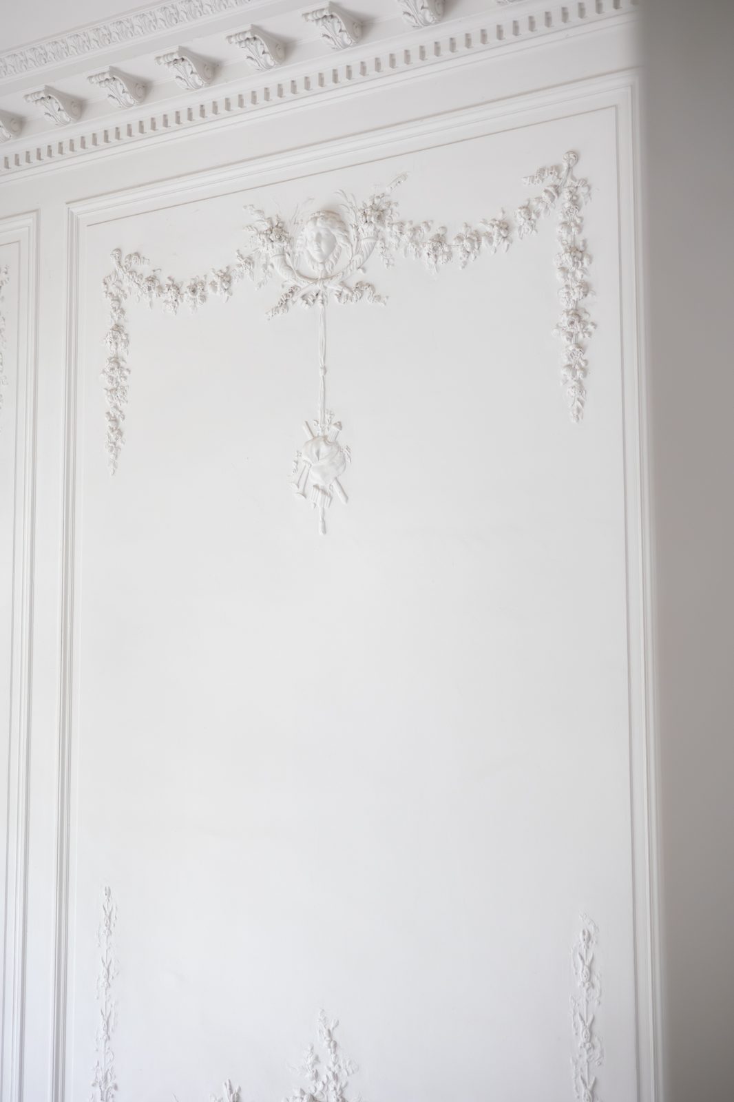 Stuckdetail in einem Wiener Altbau